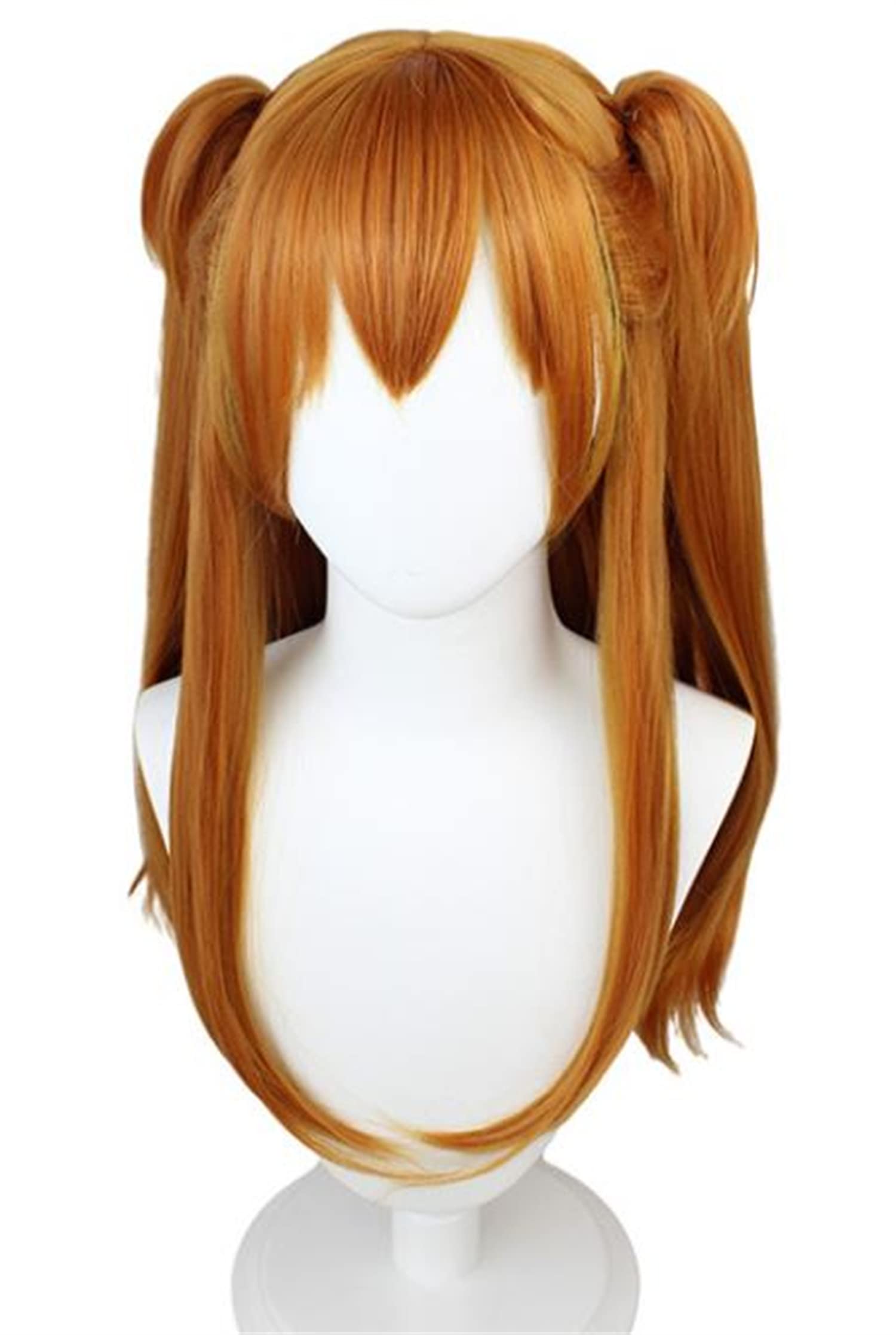 【即日発送】高品質エヴァ　アスカ　ウィッグ Amazon.co.jp: アスカ コスプレ アスカ ウィッグ パーティー コミコン