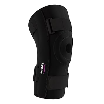 TYNOR Knee Wrap Hinged (Neo), Black, Large, 1 Unit - image, photos
