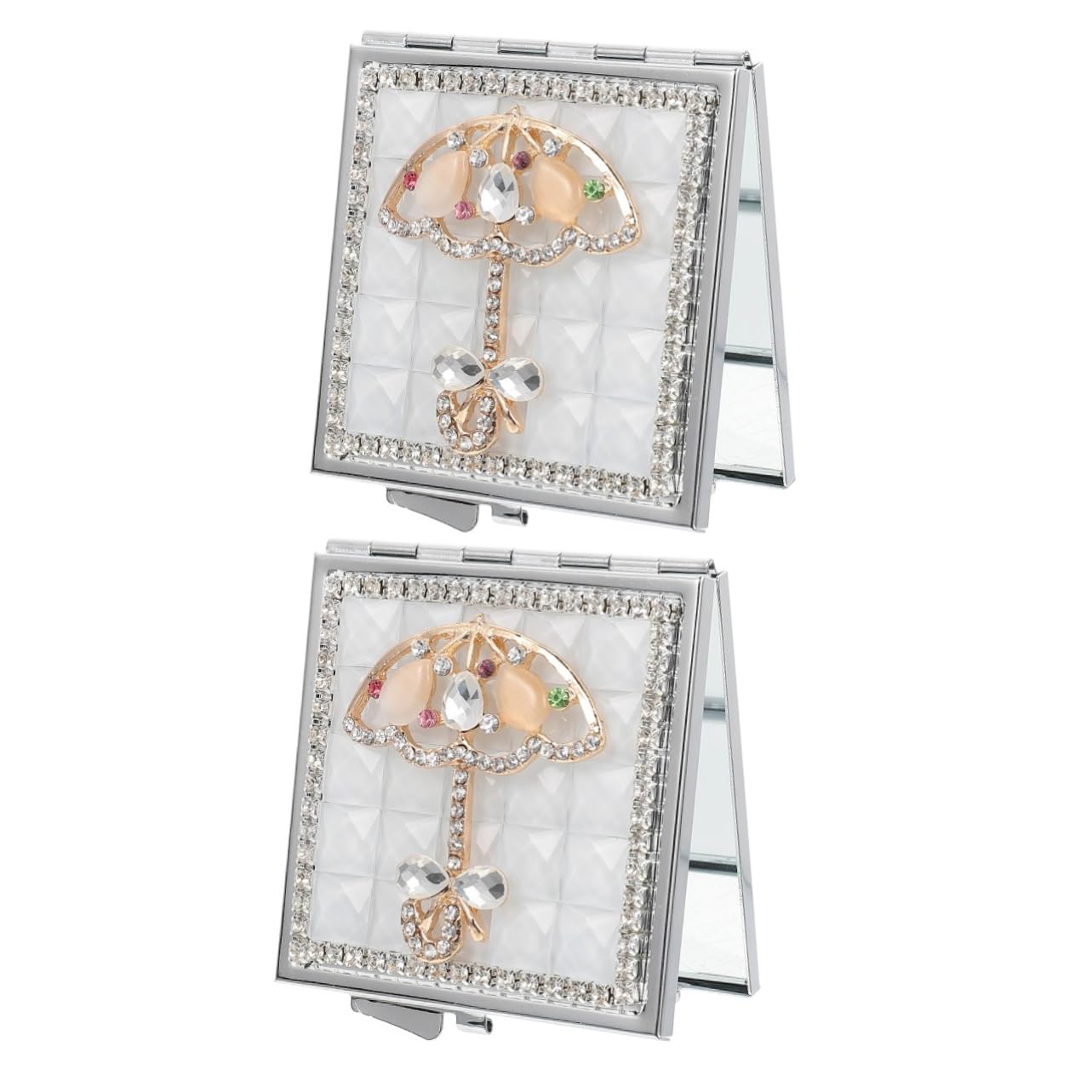 Miroirs portables pour femmes parfaits pour le sac à main et les voyages
