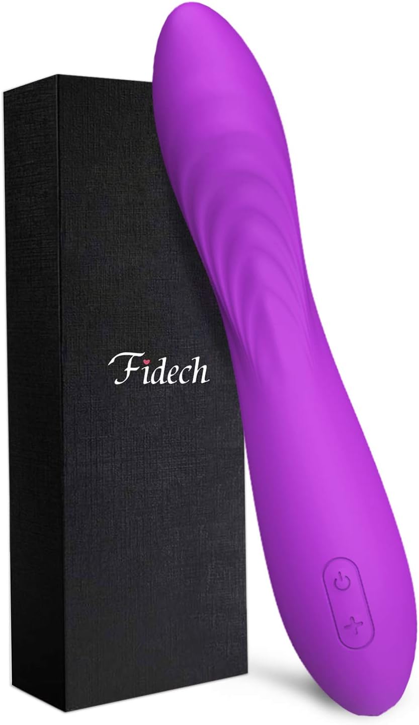 FIDECH Masajeador, Impermeable, 12 Modos, Violeta ...