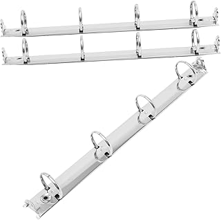 Operitacx 3 Peças A4 Fichário Planejador Pasta Fichário Clipes De Ligação Mecanismo De Encadernação Pentes Espinhos Pente Fichário Planejadores Fichário Fichário De Metal Fichário Mecanismo