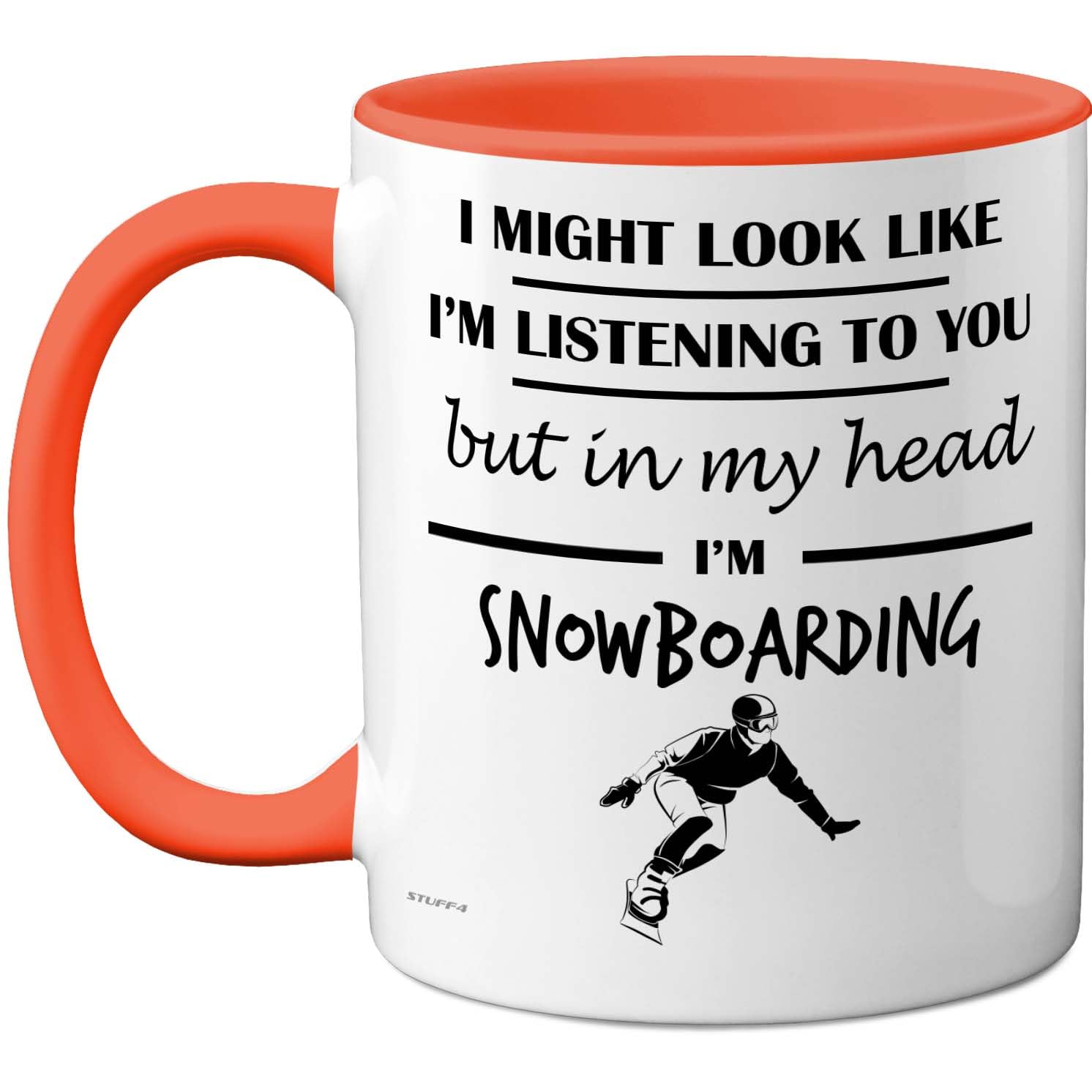 Stuff4 Snowboarding, in My Head Mug