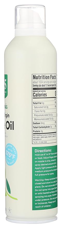 Aceite de Oliva Extra Virgen Orgánico Spray 295 ml miniatura 5