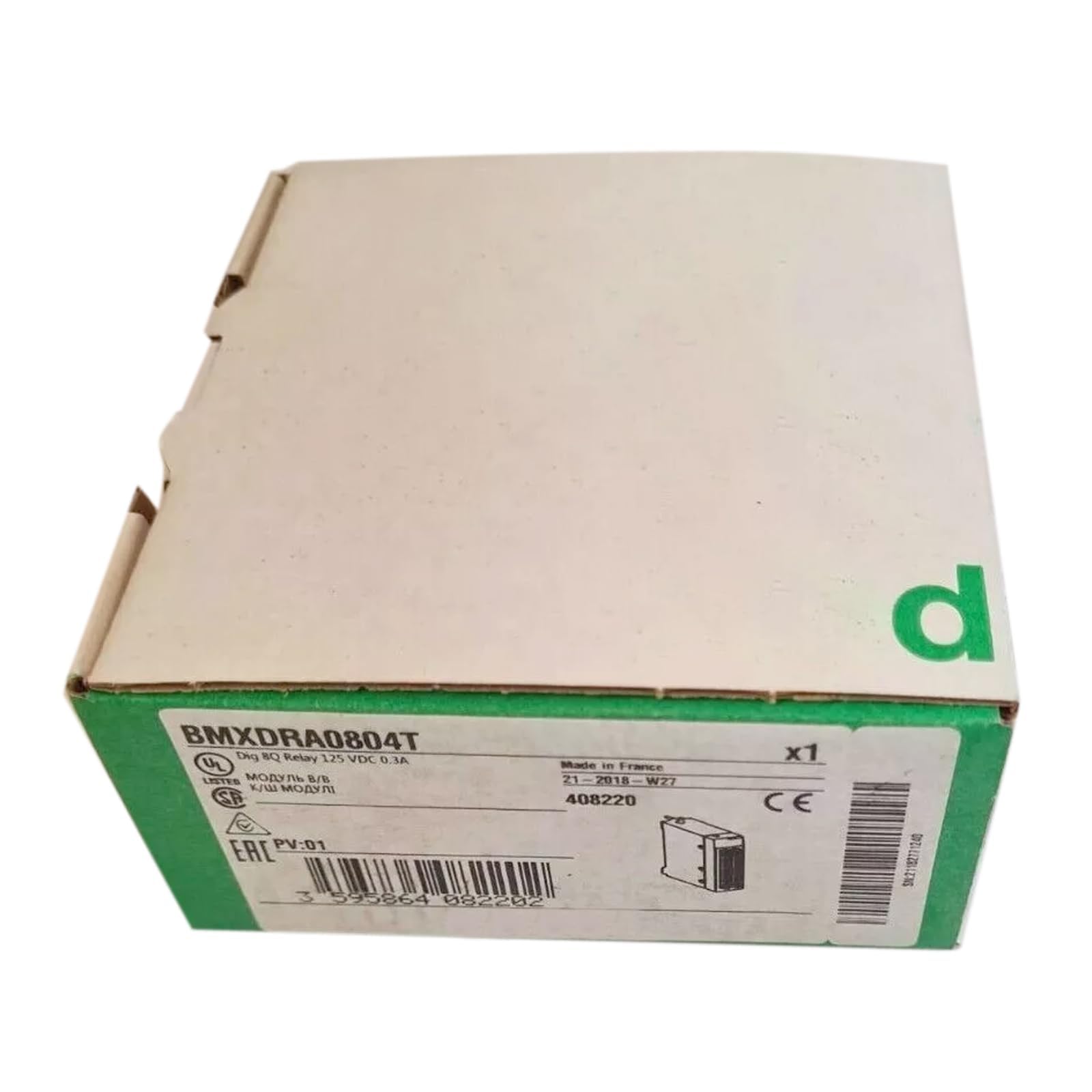 LYEUXHJPX BMXDRA0804T Discrete Output Module PLC Module BMXDRA0804T Sealed in Box 1 Year Warranty