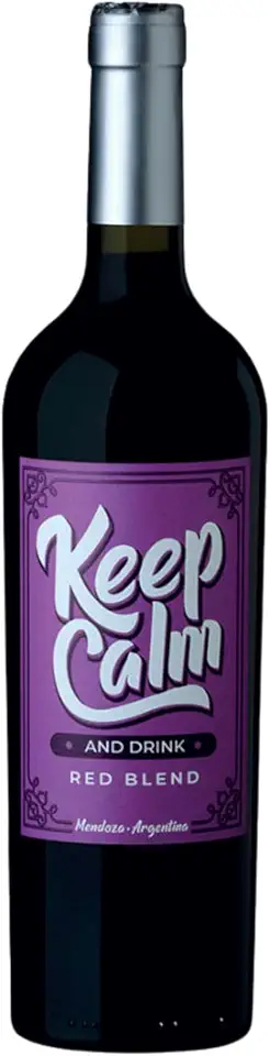 VINHO ARGENTINO KEEP CALM CABERNET FRANC E MALBEC 750ML