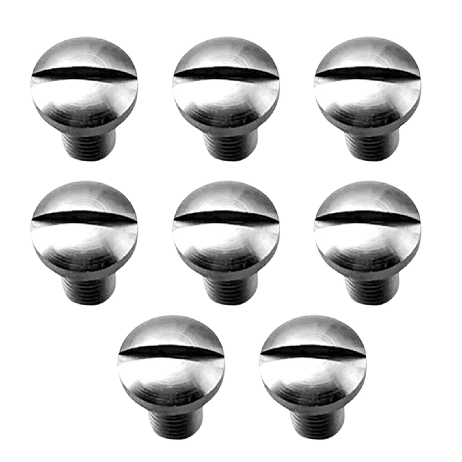 8Pcs Stainless Steel Grips Screws Bolts for Enhances Handle Stability Slotted Screws Bolts
