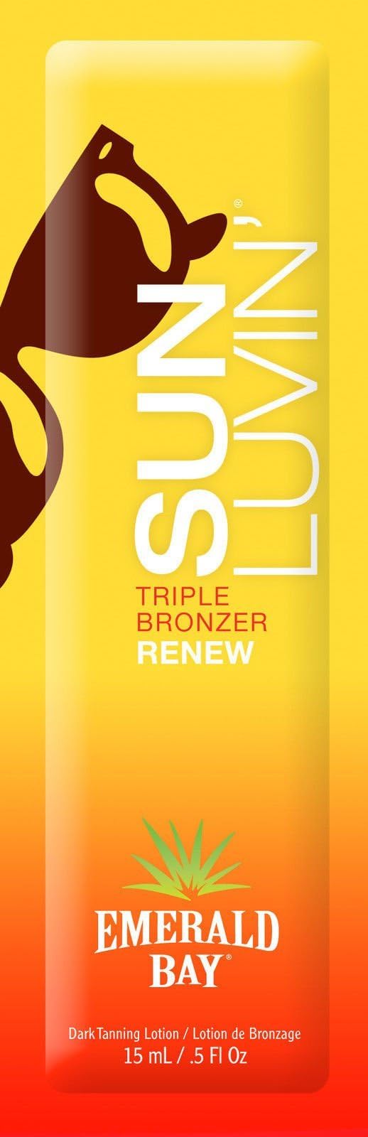 Emerald Bay Sun Luvin' Triple Bronzer Renew Sachet 15ml