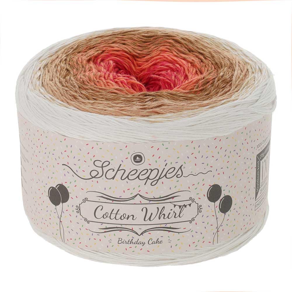 Scheepjes Cotton Whirl 1x1000m - 743 Mystic Mauve