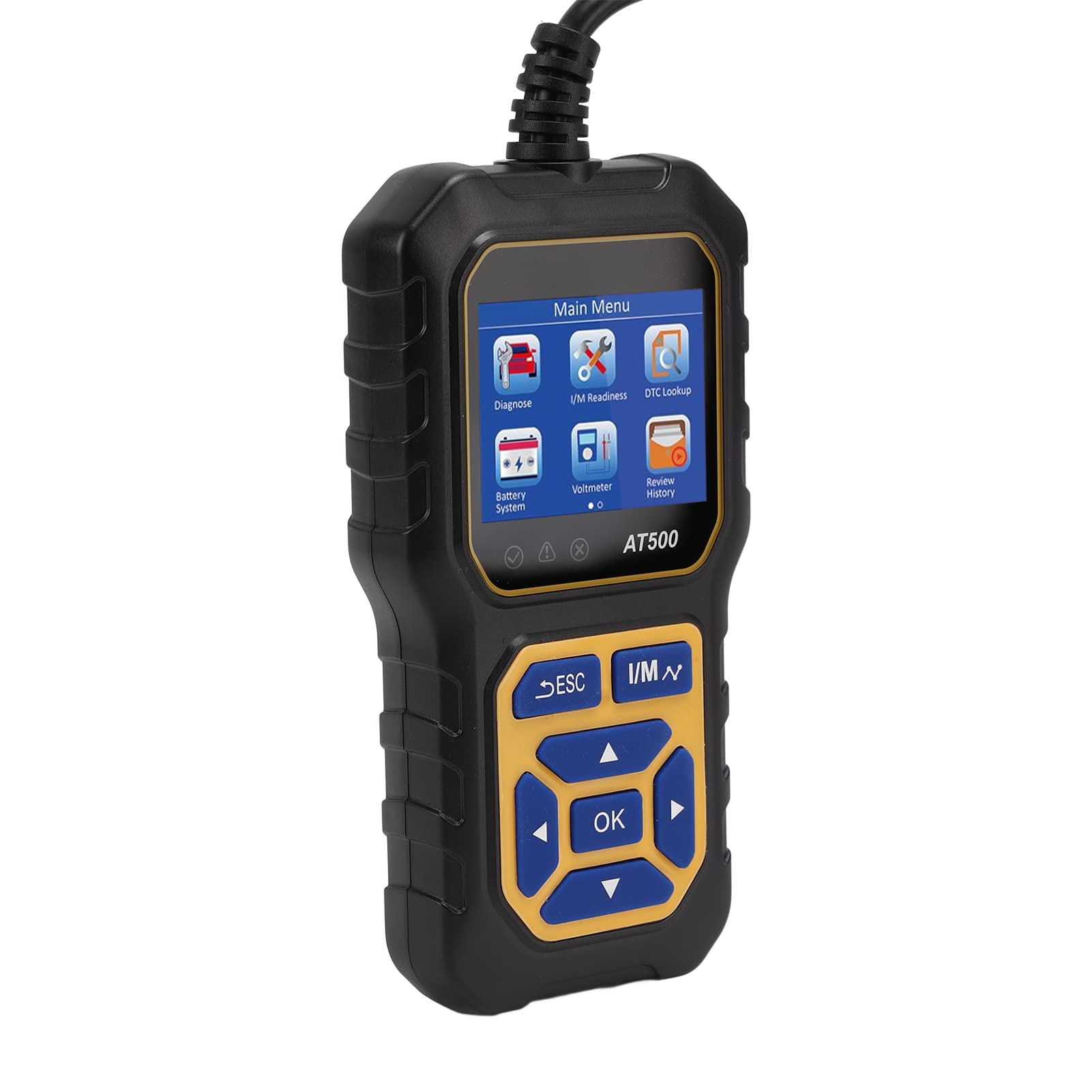 KUIDAMOS Escáner OBD Lector de Código Compacto Preciso para Herramienta de Escaneo de Diagnóstico Automotriz para Uso Personal ABS 236 G
