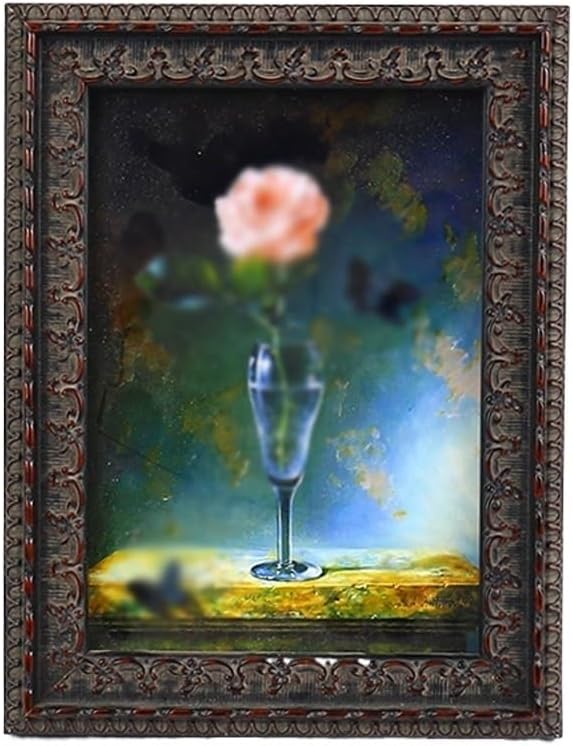 Wedding Studio Retro Wooden Picture Frame Hanging Dual-use Photo Decoration