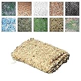2. La red de camuflaje es la mejor herramienta de camuflaje para sus necesidades al aire libre, ya que permite una excelente visualización del terreno circundante y proporciona la máxima ocultación en el campo para cubrir, sombrear, el fondo del escenario y la decoración.Ideal para guaridas, casas en los árboles, ejército de juego, para un viaje de campamento o para una sala de juegos, etc. Es ideal para cualquier niño para usar como una guarida dentro o fuera.