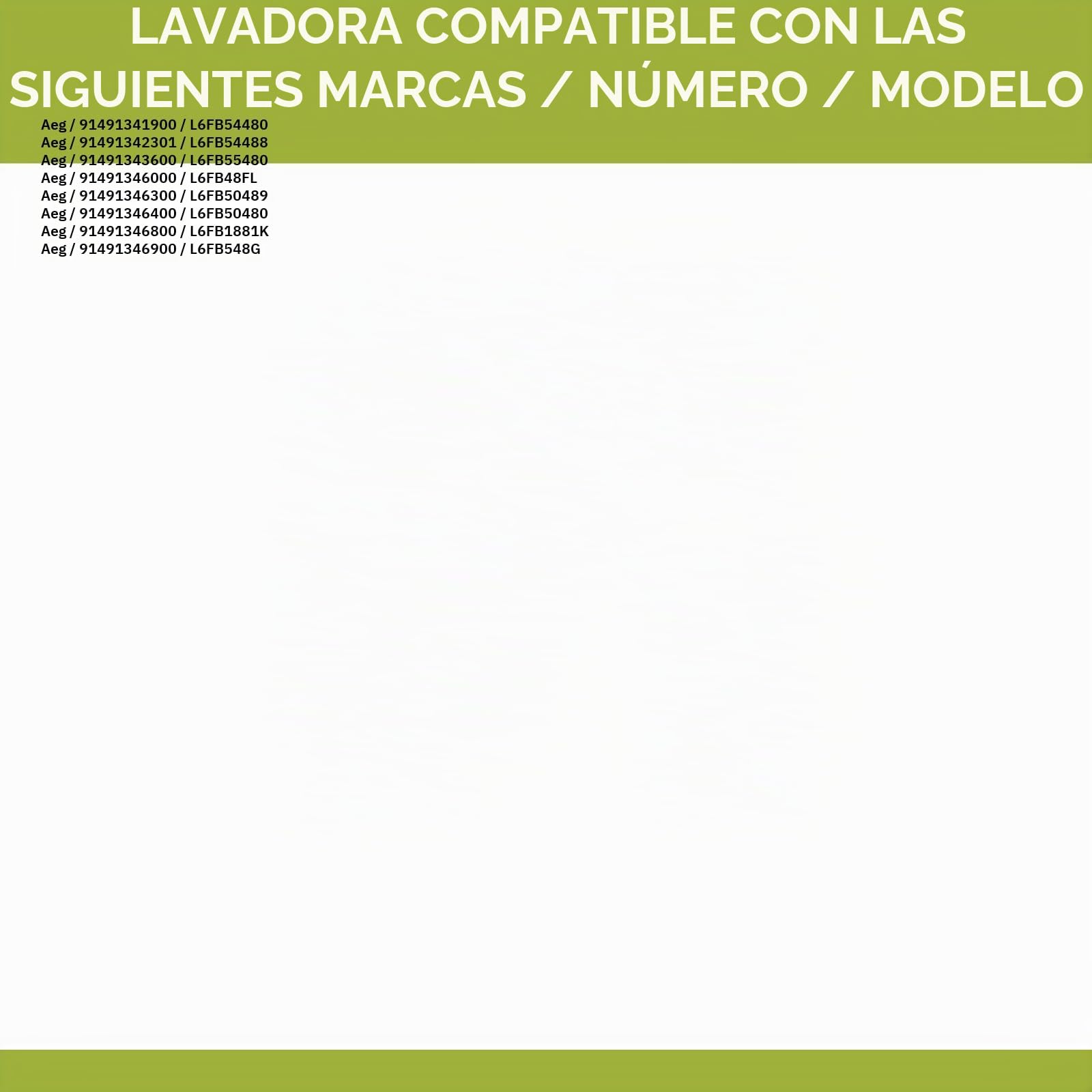 eVendix Panel de control compatible con AEG 14006639102/4 para lavadora