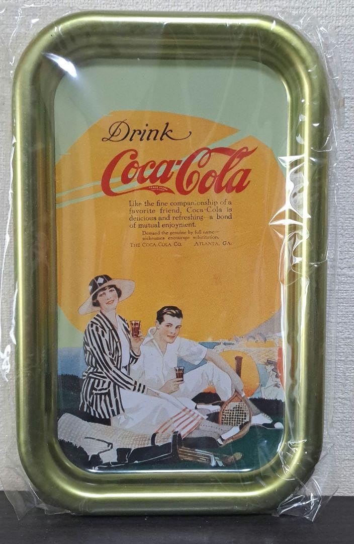 Coca-Cola アンティークトレイ 3枚セット Amazon.co.jp: 3枚セットコカコーラ アンティーク風トレイ : ホーム