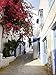 Produktbild Artland Qualitätsbilder I Wandbilder Selbstklebende Premium Wandfolie 60 x 80 cm Architektur Gebäude Foto Schwarz Weiß A5OO Gasse in Sidi BOU Saïd