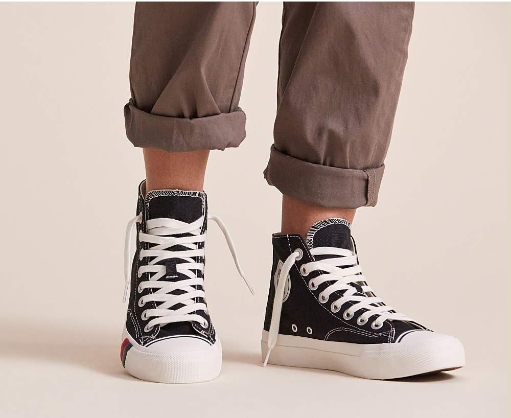 Keds Royal Hi Lace Up Fashion Sneaker, Black, 3 - Image 4