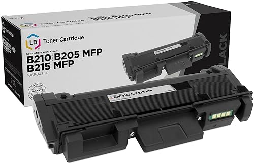 LD Productos Cartucho de tóner compatible con Xerox 106R04346 (cartucho negro único) compatible con todos los siguientes modelos de impresora Xerox