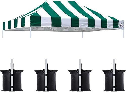 Miniatura 22 de Eurmax - Toldo de repuesto, 10 x 10, elige entre 30 colores, solamente toldo, regalo de 4 unidades de bolsas