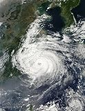 Posterazzi September 7 2002-Typhoon Sinlaku making landfall over China Poster Print, (12 x 16)
