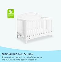 Vista 3 de Graco Paris - Cuna convertible 4 en 1 (blanco) – Certificada GREENGUARD Gold, se convierte en cama infantil y diván, compatible con colchón de cuna
