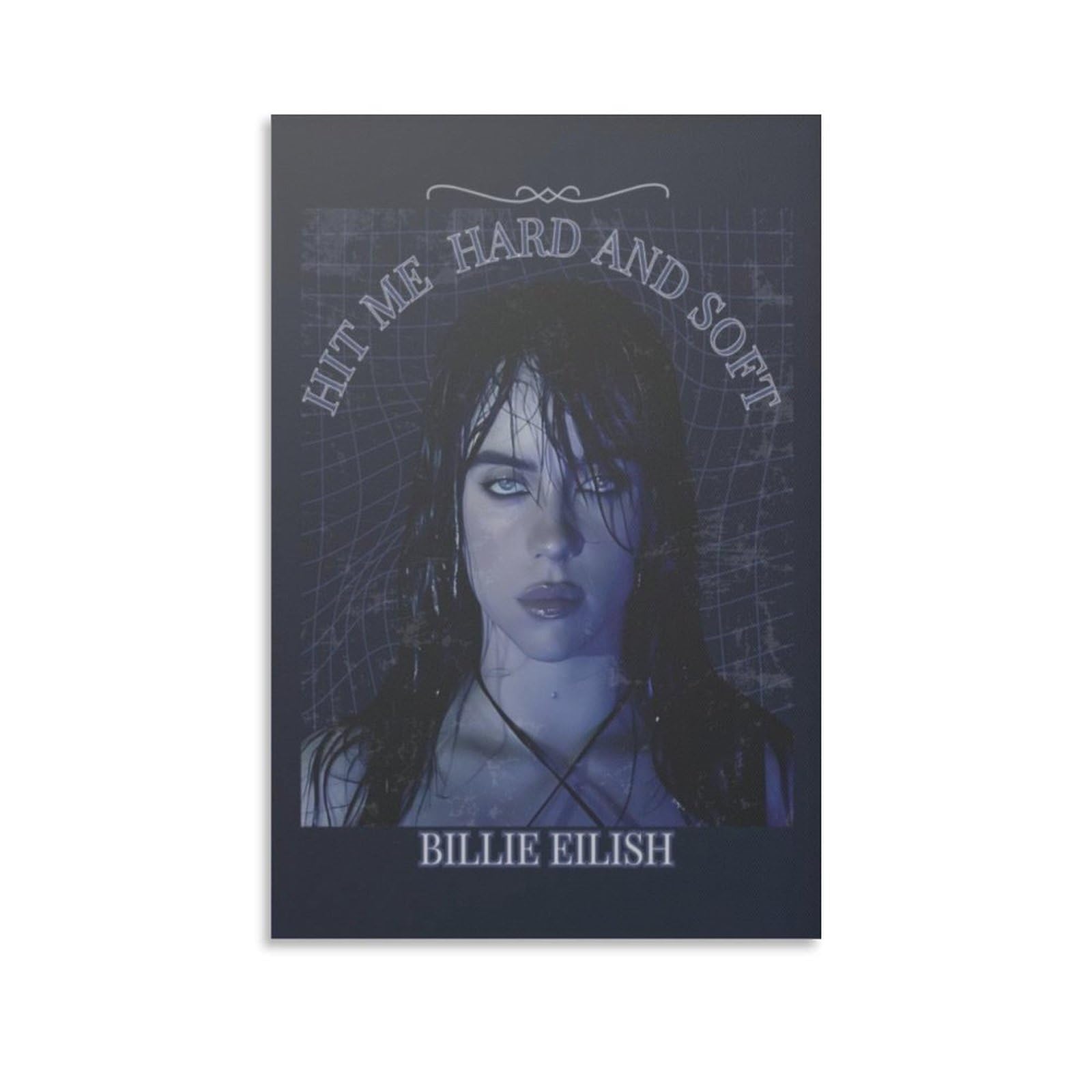 Amazon.com: Billie Music Album Art Eilish Hit Me Hard And Soft