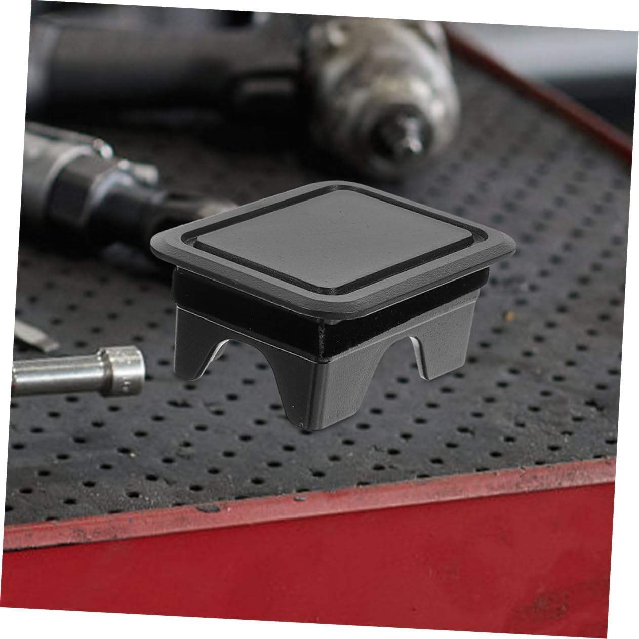 2pairs Ram Bed Rail Stake Pocket Covers Replaceable Caps for Enhanced Aesthetics Precision Fit Easy Installation Truck Accessory