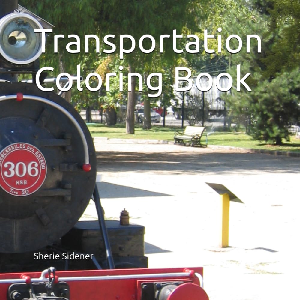 Transportation Coloring Book