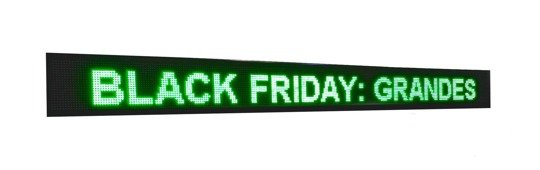 Letrero programable LED - Cartel para exterior - Pantalla publicitaria LED - Display programable