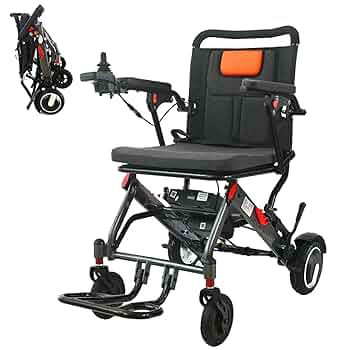Amazon | LangTu 電動車椅子 全自動車椅子 電動ミニカー