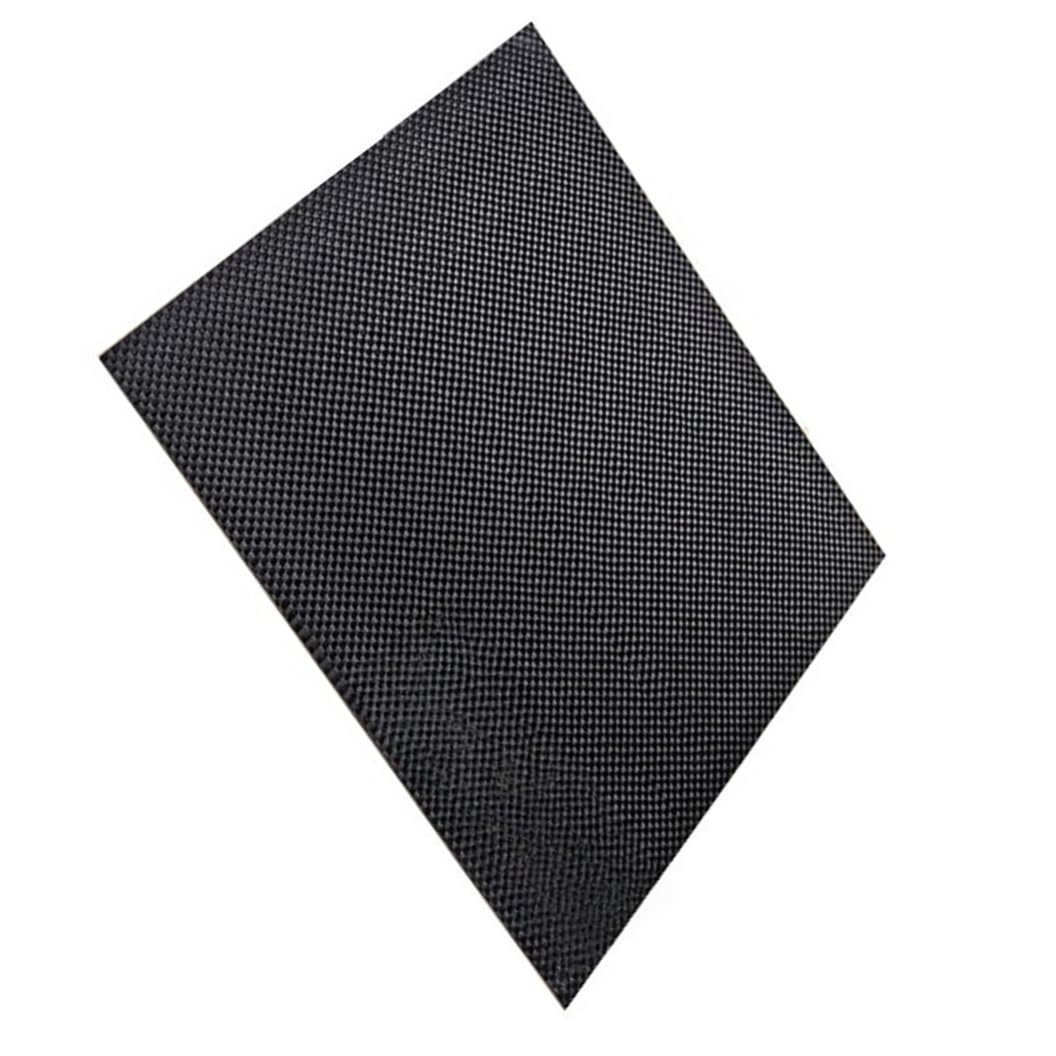 Foglio composito in fibra Pannello quadrato in carbonio resistente all'abrasione, pannello in fibra nera 200 * 400 mm for attrezzature sportive 1 pz(2mm)