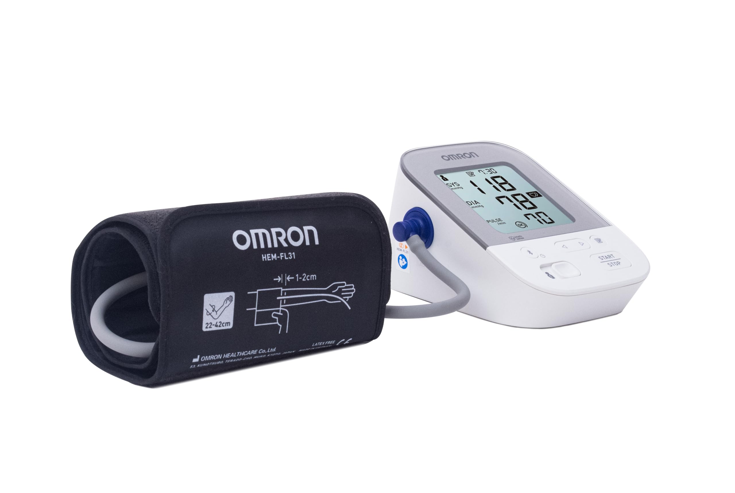Omron X4 Smart - Ciśnieniomierz do monitorowania nadciśnienia