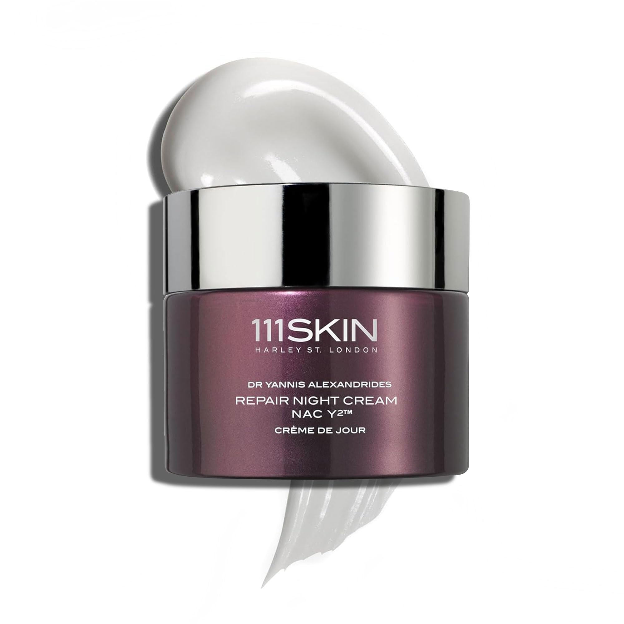 Repair Night Cream NAC Y2 by 111Skin for Unisex - 1.7 oz Cream