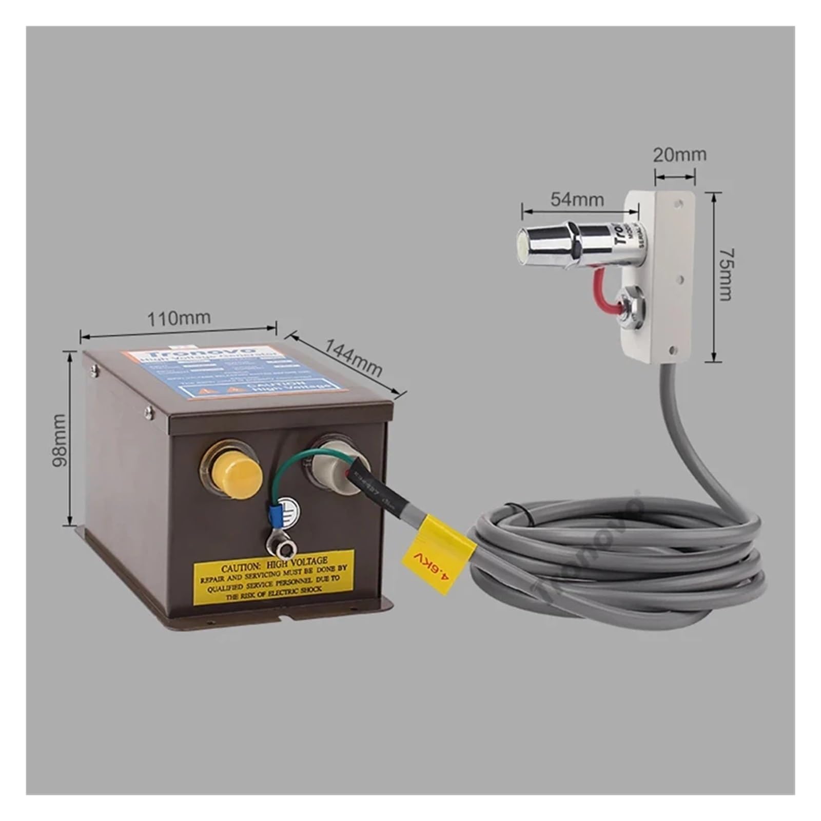 Soplador de iones electrostáticos 220V, pistola aire ionizante Industrial, eliminador electrostático AC 4.0KV 0,3-0.8Mpa Para uso doméstico