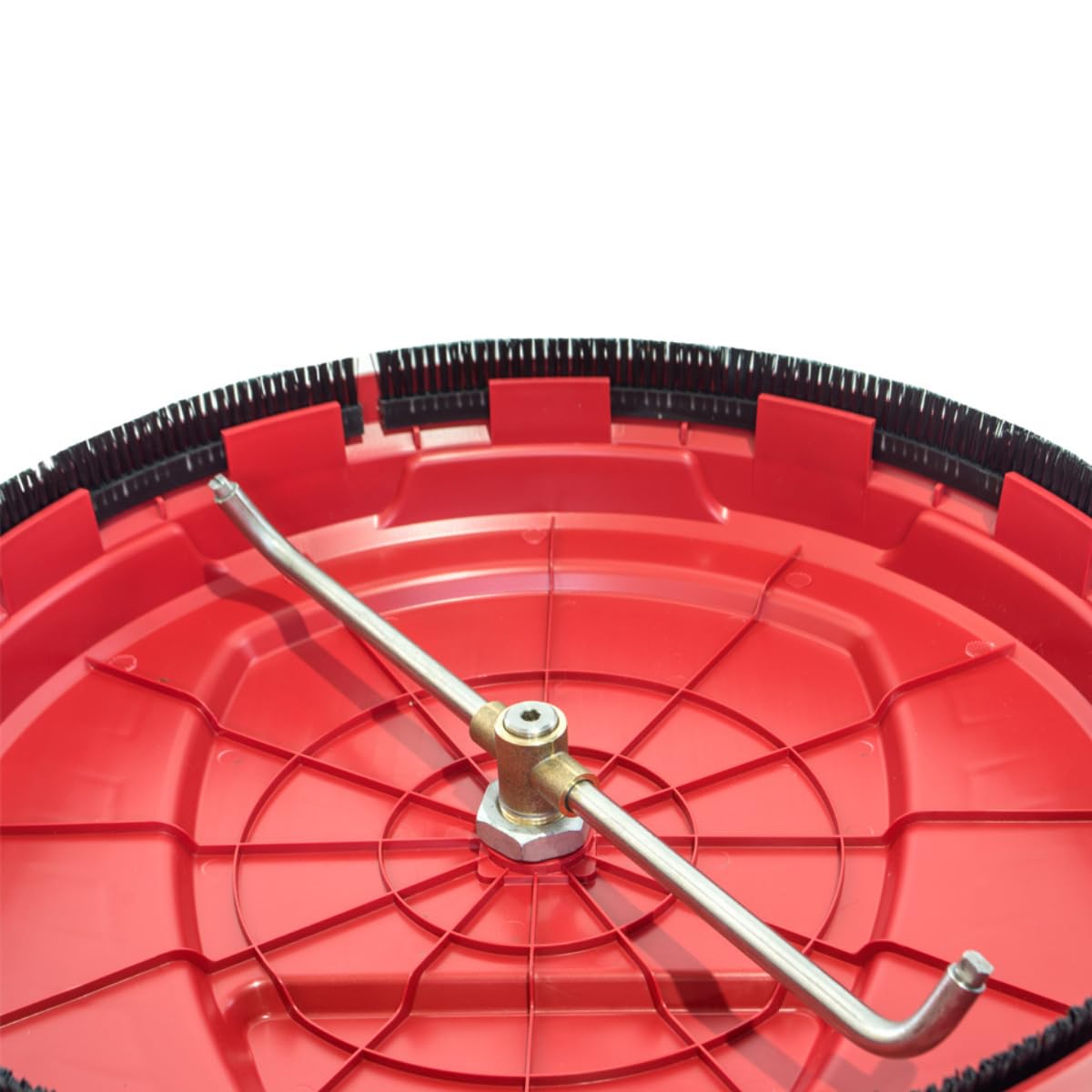 ✦ Limpiador de Superficies a presión ✦ 3300 PSI Estropajo con Dos boquillas giratorias, Conector de Acoplamiento rápido de ¼, Adecuada para Superficies Verticales y horizontales (SB000-PSC02)