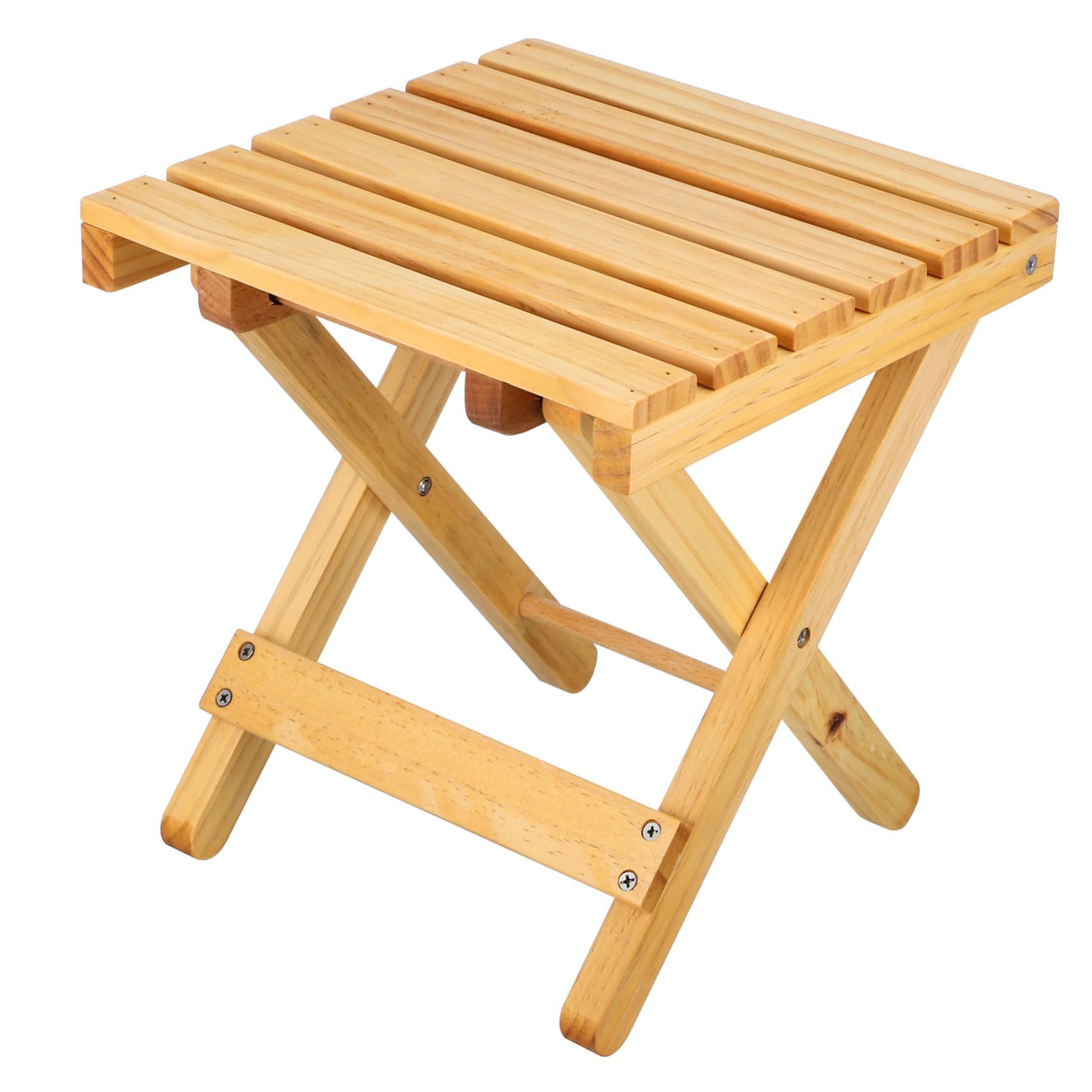 Table pliante en plastique jaune TOYANDONA pour jardin et camping, petite table carrée stable