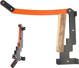 Wall Log Splitter - Manual Wood Splitter - Uncomplicated, Easy & Safe Wood Splitting for Medium and Small Wood- Manual Splitting tool