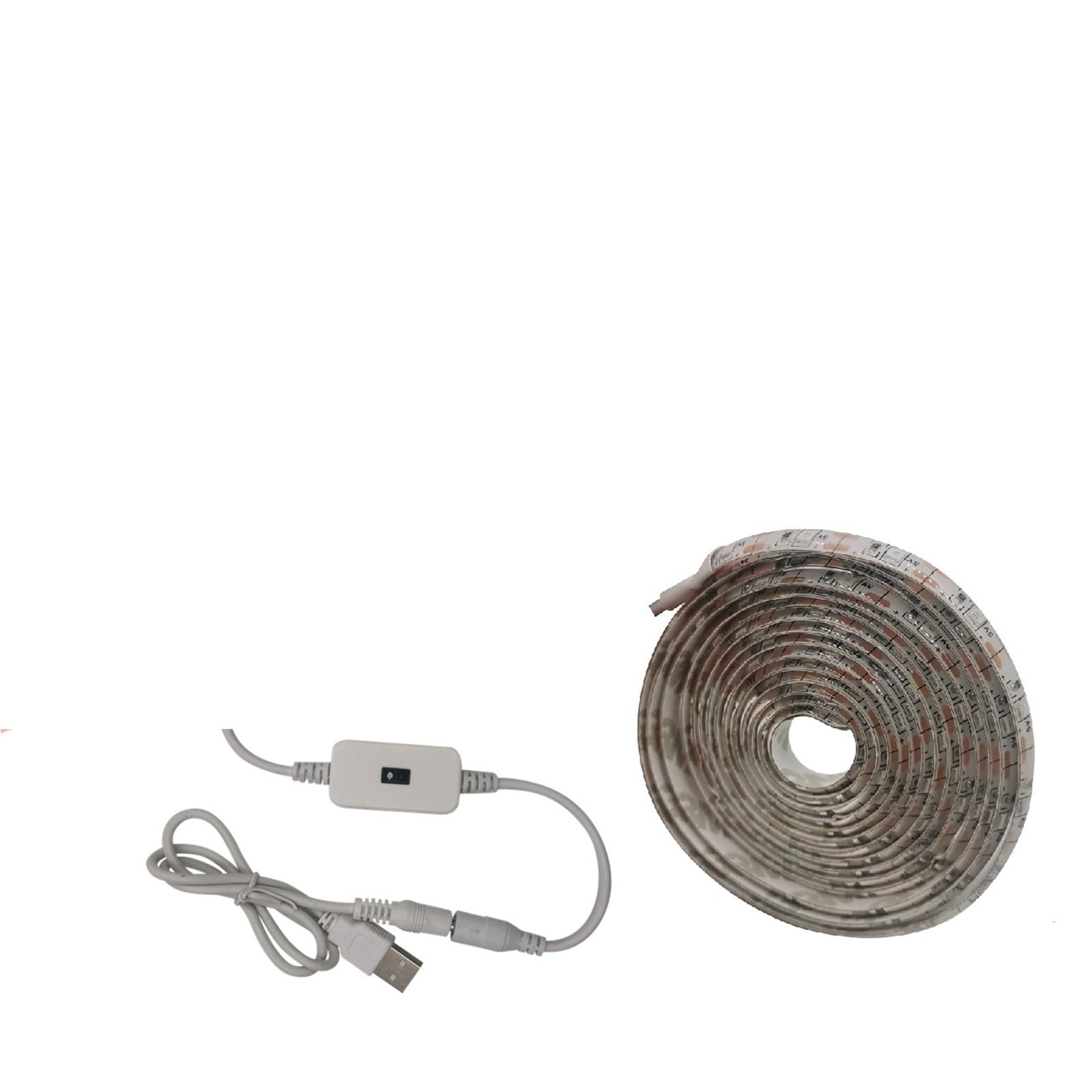 1 szt. 1 m 2 m 5 V lampa USB ruch LED podświetlenie LED TV kuchnia taśma LED zamiatanie ręczne machanie ON OFF czujnik światła diodowe wodoodporne (żółty, 1 m)