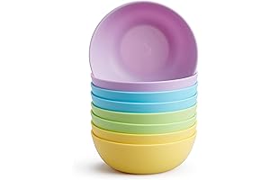 Munchkin Multi Baby and Toddler Bowls, 8 Pack: The Ultimate Mealtime Essential