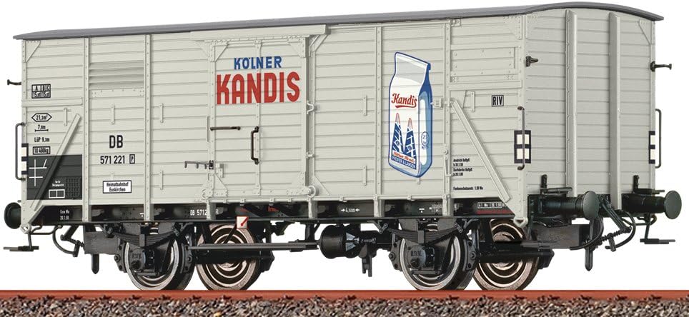 Chariot de marchandises G10 H0 idéal pour animer vos gares miniatures DB