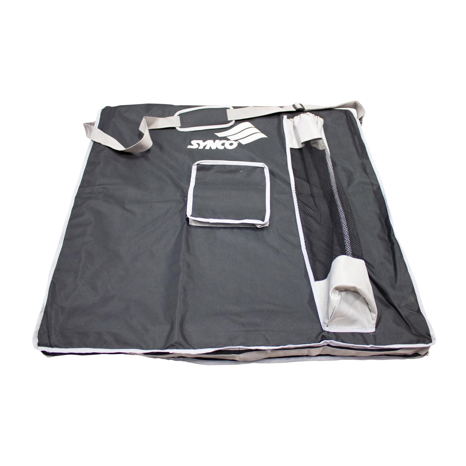 Carrom Board Excellence Turniej 83 cm z kompletnym wyposażeniem, torbą transportową i proszkiem ślizgowym - 2983