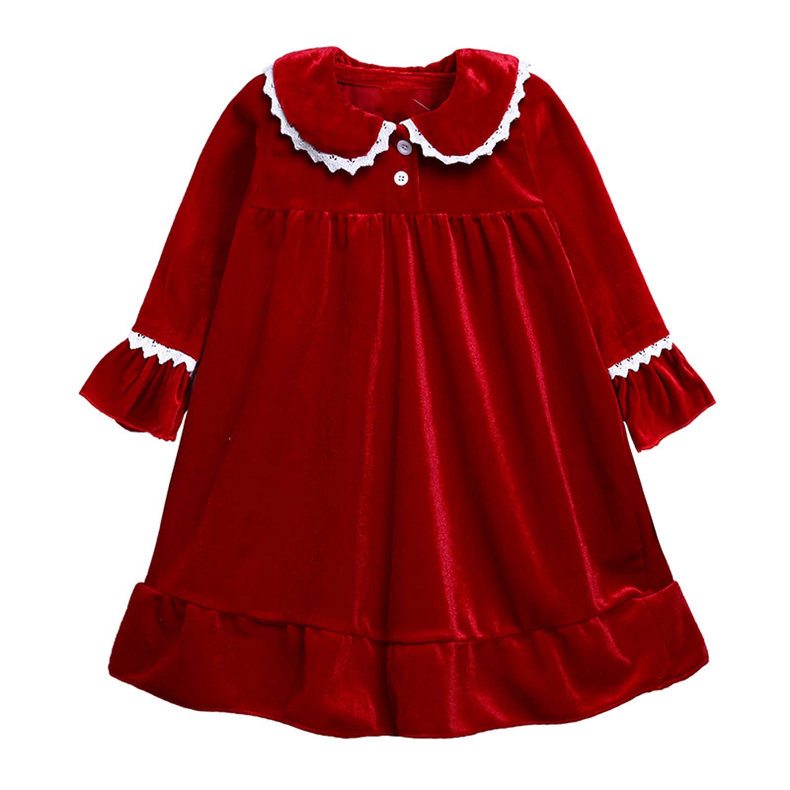 Verve Jelly, conjunto de albornoz de Navidad para niños y niñas, camisón con capucha de manga larga para bebés, ropa de dormir informal para niños y niñas