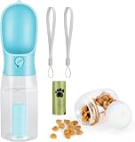 Zivacate Bouteille d'eau pour Chien, 600 ML Gourde Voyage pour Chien - 1