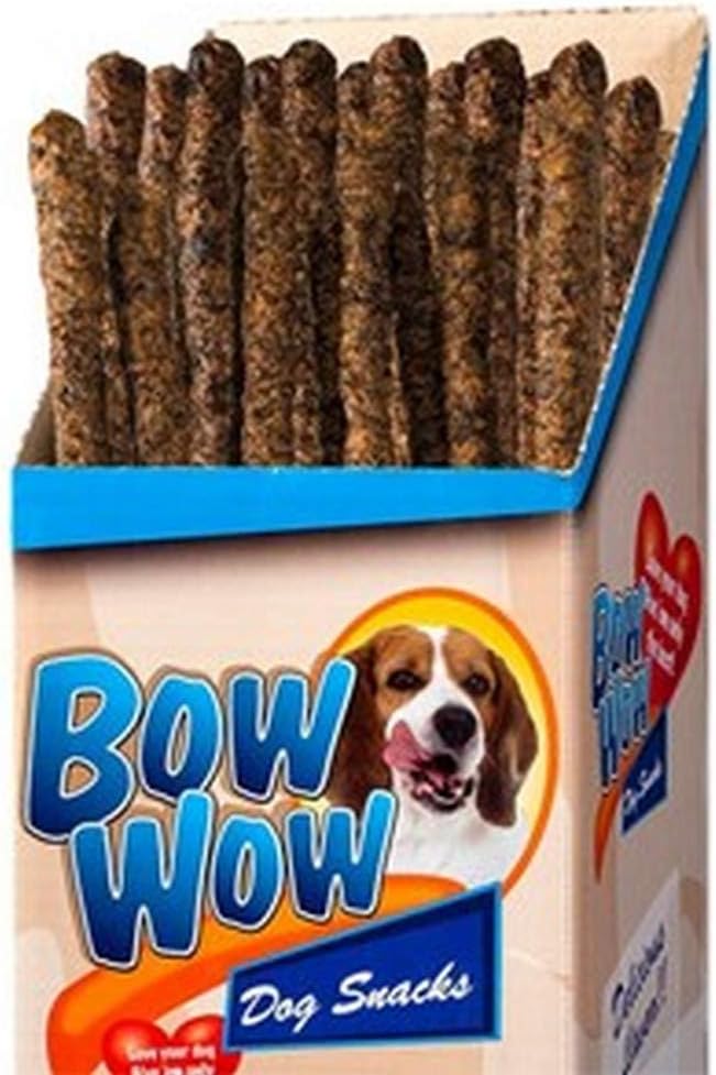 Bow Wow Goose Liver Sausage Dog Treats Amazon.co.uk Pet Supplies