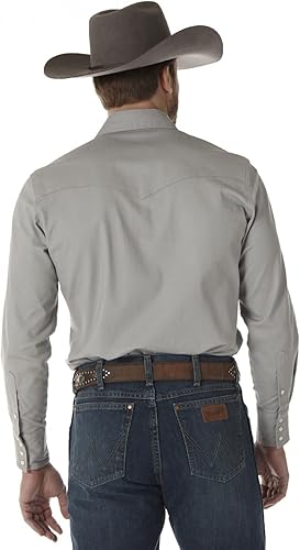 Miniatura 2 de Wrangler Camisa de trabajo premium de alto rendimiento y comodidad avanzada para hombre, Rojo -