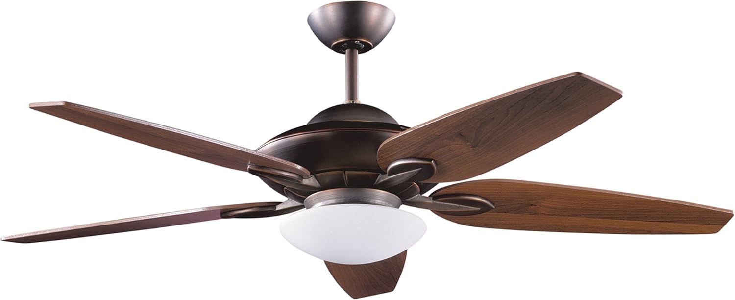 Kendal AC14452Arb Trevalla 52IN 5Blade up/Down Light Ceiling Fan with Royal Walnut Blades and