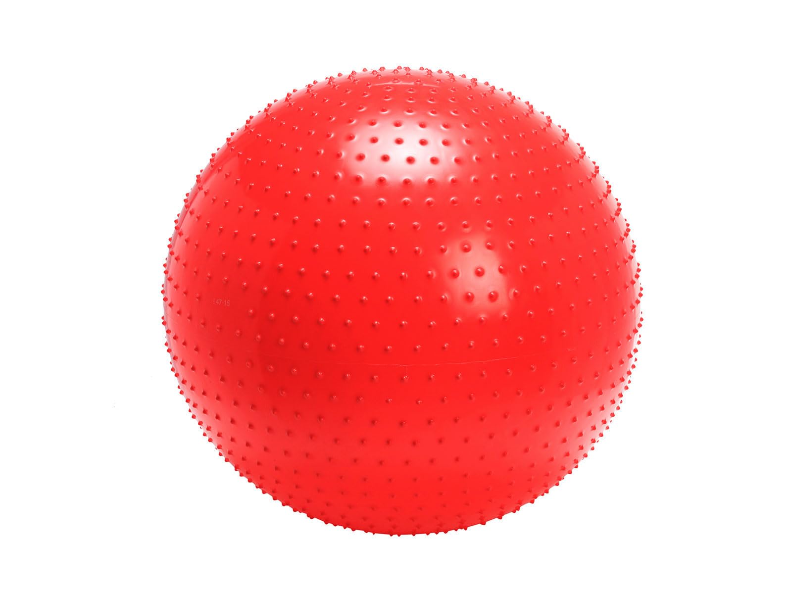 GYMNIC Therasensory Physiotherapy ball Ø 100 cm red with reliefs, ideal for balance, coordination and muscle well-being exercises