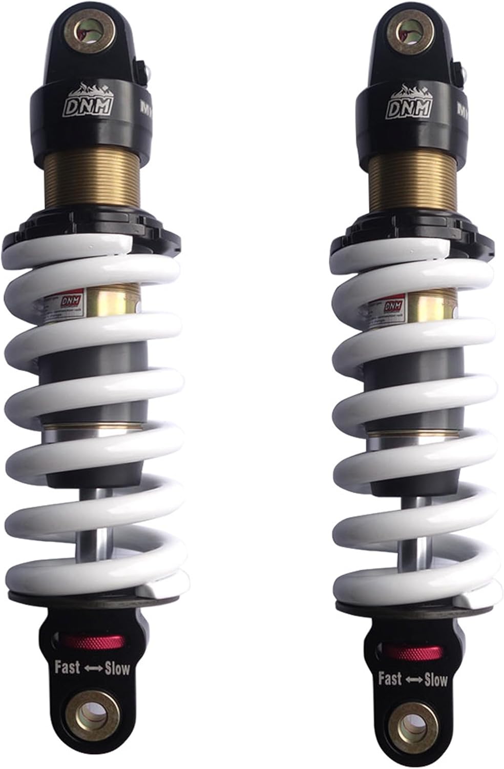 2pcs Heavy Duty Adjustable 280mm 11" Rear Shock Absorber Suspension 850lbs for Dirt Pit Bike Motocross Motorcycle KLX110 CRF110 TTR110 KX65 CRF70 XR70 Taotao Coolster Apollo SSR 125cc 140cc