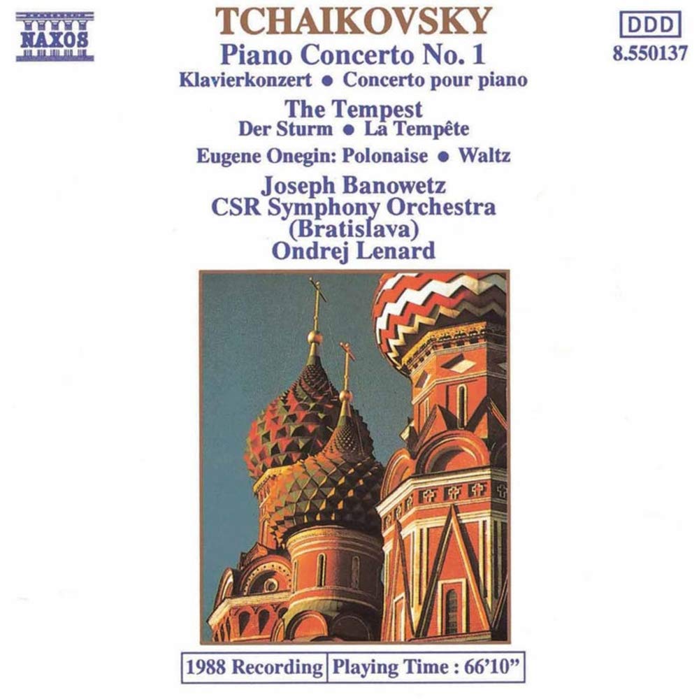 Piano Concerto 1 [Audio CD] Ondrej Lenard and Tchaikovsky