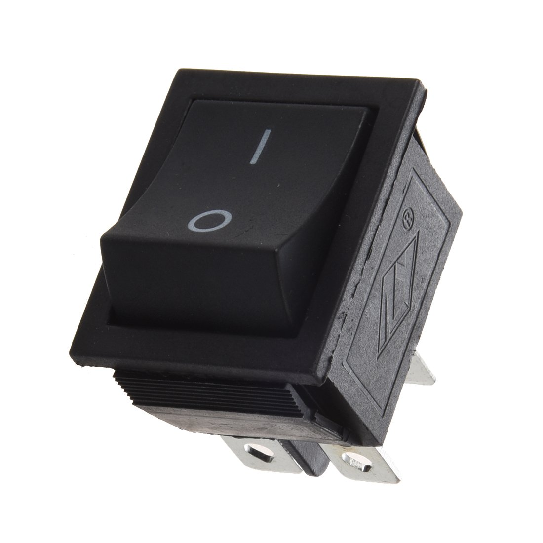 AC 250V 16A 4 Pin ON/Off I/O 2 Position DPST Snap in Boat Rocker Switch 28x21mm