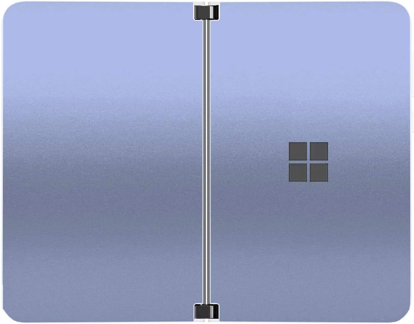 SopiGuard Sticker for Surface Duo Phone Edge-to-Edge Precision Vinyl Skin Wrap (ICY Mist Blue)