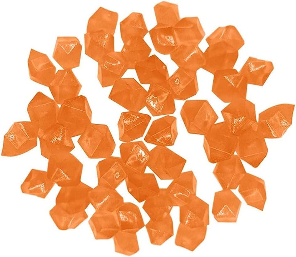 300 piedras brillantes en la oscuridad para jardín, piedras para decoración de patio y pasarelas, decoración decorativa de jardinería, piedras